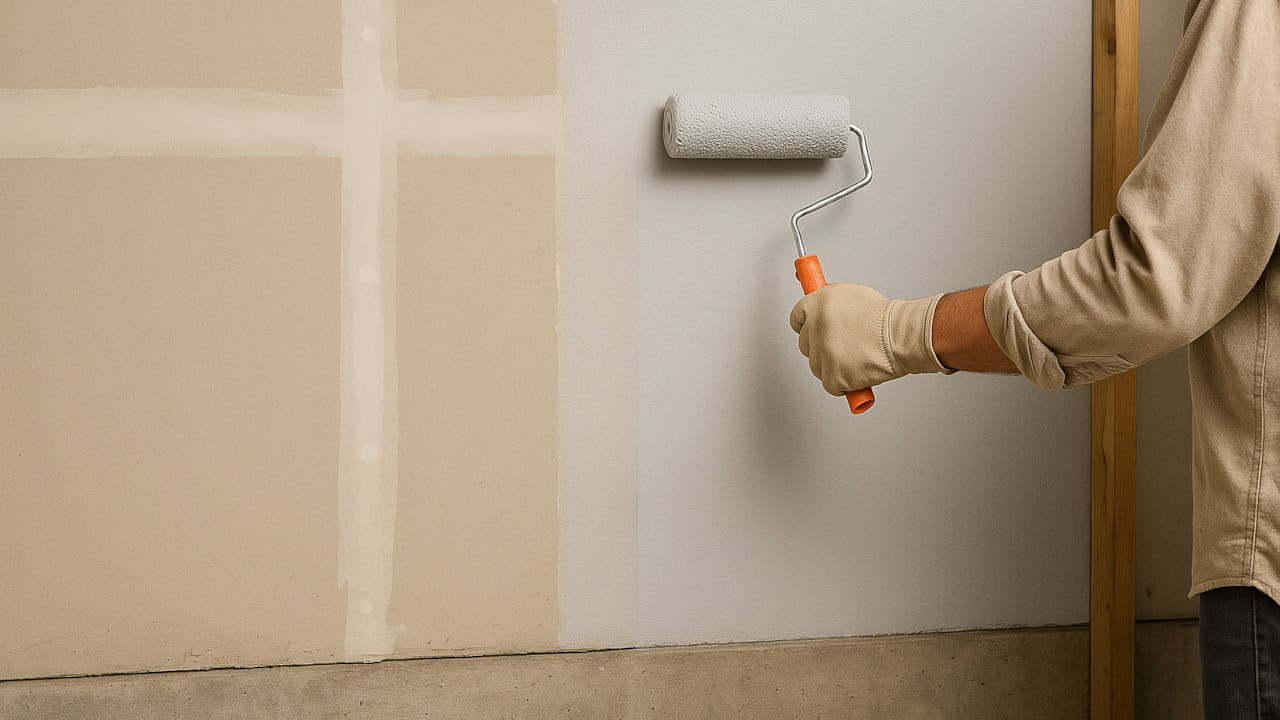 How to waterproof drywall in garage